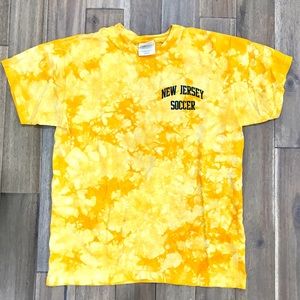 New Jersey Soccer Cotton Tie Dye Tee-shirt